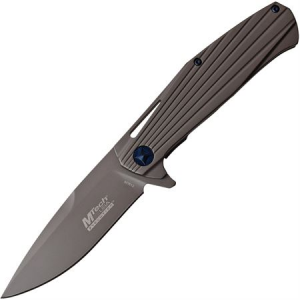 MTech EFDR005GY Evolution Framelock Folding Pocket Knife MTE-FDR005-GY