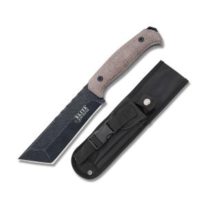 Master Cutlery Elite Tactical 10.5" Fixed Blade Tanto Knife with Micarta Handle and Dark Stonewash Finish 8CR13MOV Stainless Steel 5.5” Plain Edge Tanto Blade Model ET-FIX001T-DSW ET-FIX001T-DSW
