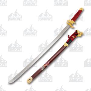 Master Cutlery SW-87 Samurai Sword Red