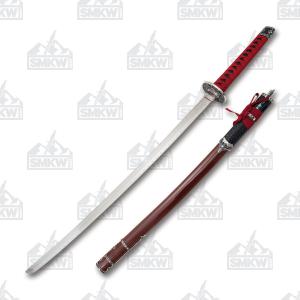 Master Cutlery SW-88 Samurai Sword Red