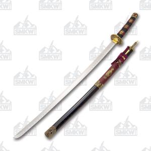 Master Cutlery SW-89 Samurai Sword Red