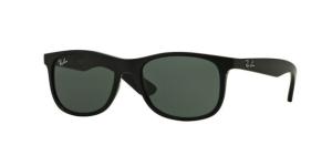 Ray-Ban RJ9062S Sunglasses, 701371-48 - Matte Black Frame, Dark Green Lenses