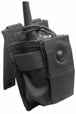 Defcon 5 Small Radio Pouch, Black, NSN 8415152061100, D5-RP01 B