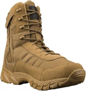 Altama Mens Vengeance SR 8in Side-Zip Leather Boot,Size W9.5,Coyote 305303-W09.5/EU42.5 805619487712