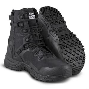 Original S.W.A.T. Alpha Fury 8in Size-Zip Boot - Mens, Black, 9.5US, Regular, 177501-9.5-R 17750195R