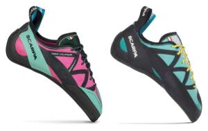 Scarpa Vapor Climbing Shoes - Women's, Dust Gray/Aqua, 37, 70074/002-DgryAqua-37