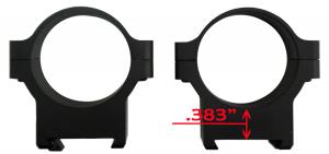 30MM LOW ALUM MATT SCOPE RING 40011