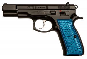 CZ CZ75B 9MM 16RD BL ANODIZED WICKED GRIPS