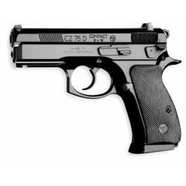 CZ 75D Compact Pistol 9mm 3.64in 14rd Black