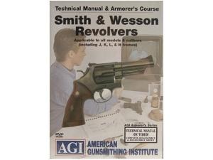 American Gunsmithing Institute (AGI) Technical Manual & Armorer's Course Video Smith & Wesson Revolvers" DVD - 549922" 