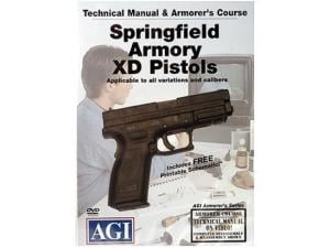 American Gunsmithing Institute (AGI) Technical Manual & Armorer's Course Video Springfield Armory XD Pistols" DVD - 681568"