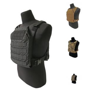Grey Ghost Gear Minimalist Plate Carrier, Black, 0007-2 00072