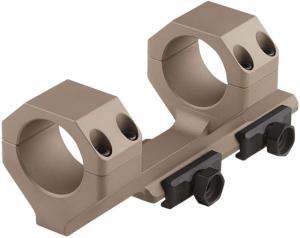 American Defense Manufacturing 34mm Cantilevered Dual Ring Scope Mount w/ 1/2in Titanium GI Bolts, Flat Dark Earth, Small, AD-DELTA-C-34-FDE-TGIB ADDELTAC34FDETGIB
