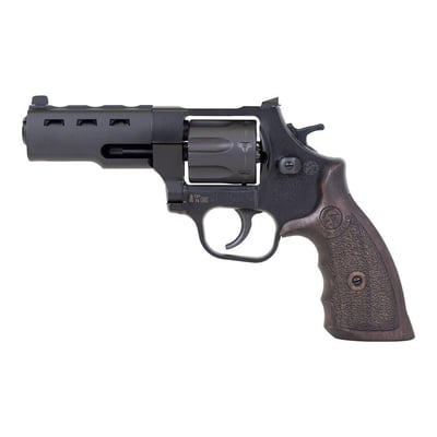 Taylors & Co .357 Mag 4" 7rd Double Action Revolver, Black / Wood Grip 810012512541