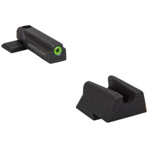 Meprolight Evergreen H&K 45/P30/VP9/SFP9 (Not VP2020) Green Ring/Blank Pistol Sight Set 83201051