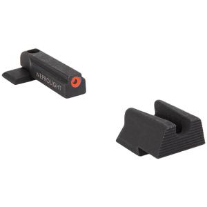 Meprolight Evergreen H&K 45/P30/VP9/SFP9 (Not VP2020) Orange Ring/Blank Pistol Sight Set 83101051