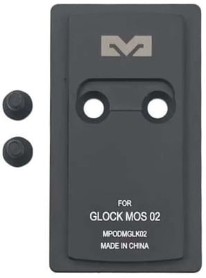 Meprolight MPO PRO-F Direct Mount Plate, Glock MOS, Black, Large, 901141030 