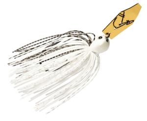 Z-man Chatterbait Jack Hammer Jig Head, 3/8oz, Dirty White, CBJH38-23 CBJH3823