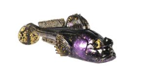 Z-man Gobius Swimbait Lure, Green Pumpkin Goby, 3in, 1/2oz, GB3-12-04