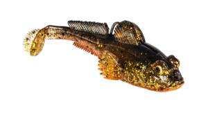 Z-man Gobius Swimbait Lure, Perch, 3in, 3/4oz, GB3-34-07