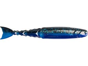Z-Man ChatterShad Trailer - Black/Blue - 3-1/2" 
