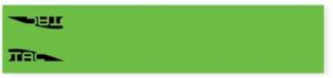 TAC Vanes 4.675in Standard Arrow Wrap, 13 Pack, Green, 80TAC-0135103-1141 80TAC01351031141