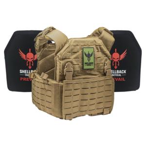 Shellback Tactical Rampage 2.0 Lightweight Level III Armor System, Coyote, One Size, SBT-9031-LON-III-P-CT 810030244592