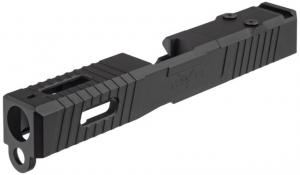 TRYBE Defense Glock 19 Pistol Slide, Glock 19, Gen 3, Viper Cut, Black, SLDG19G3VPR-BN 810030581000