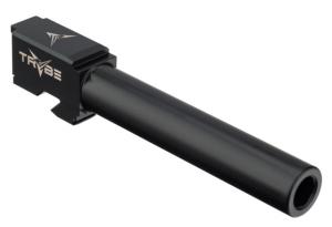 TRYBE Defense Non Threaded Conversion Pistol Barrel for Glock 22/31, 9mm, 416R Stainless Steel, Black Nitride, PBCONVG22-31-BN 810030582137