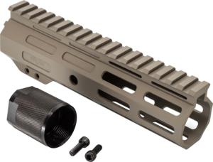 TRYBE Defense Magnite Ultra Function Lightweight Handguard, Full Top Rail, M-LOK, FDE, 7in, MGHDG-V1-7FR-FDE MGHDGV17FRFDE
