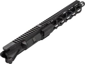 TRYBE Defense AR-15 Pistol Semi-Complete Upper M-LOK w/o BCG or Charging Handle, 10.5in, .300 Blackout, 4140 CMV, Black, SCUPPER105300 810030588337