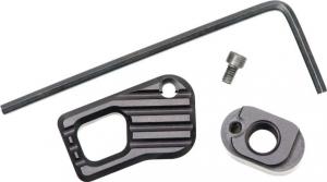 Battle Arms Development Enhanced Modular Magazine Release, AR-15/AR-10, 7075-T6 Aluminum, Flat Dark Earth, Large, BAD-EMMR-L-FDE