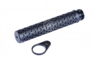 Battle Arms Development Pistol Length Lightweight Stock Combo / Qd End Plate, Black, SABERTUBE-QD-P-B-COMBO SABERTUBEQDPBCOMBO