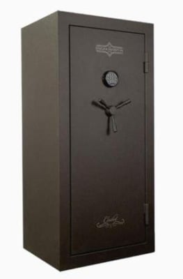 Surelock Security Cadet Gen II Fire-Resistant 18 Gun Safe with Electronic Lock Black SKU - 735503 3101ZT18