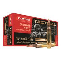 Norma Tactical, 5.56x45mm NATO, SS109 Penetrator, 62 Grain, 50 Rounds 2420707