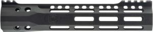 Troy Industries X Series SOCC Free Float M-LOK Handguard AR-15 Aluminum Battle Rail, Black, 9.25in, SRAI-SR1-90BT-X2