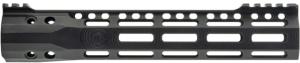 Troy Industries X Series SOCC Free Float M-LOK Handguard AR-15 Aluminum Battle Rail, Black, 10.5in, SRAI-SR1-10BT-X2