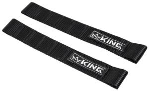 King 4WD Interior Door Straps, 1 Pair, Jeep CJ, YJ, TJ, JK & JL 1976 - 2019, Black, 16010001