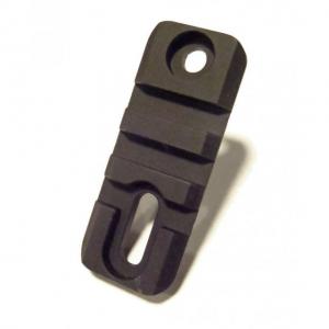 Atlas Bipods 2.05in 1913 Rail, Radius Back with slotted hole spacings 1.2-1.6in, Black, BT49