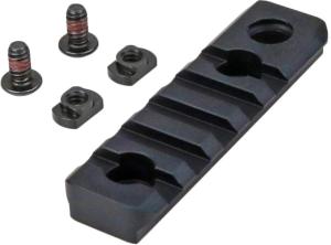 Atlas Bipods BT80 M-LOK Flush Cup Rail, Black, BT80