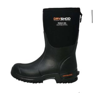 Dryshod Mudcat Boot - Mens, Mid, Black, 15, MDC-MM-BK-015 MDCMMBK015