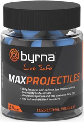 Byrna Max Projectiles 25 Count 810042110786