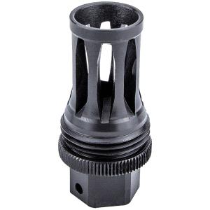 Kgm Suppressors A-QD-FH-S-1 Quick Detach Flash Hider Black Nitride Steel 1/2”x28 Threads 