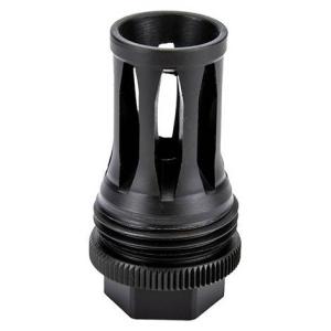 Kgm Suppressors A-QD-FH-S-2 Quick Detach Flash Hider Black Nitride Steel 5/8”x24 Threads 
