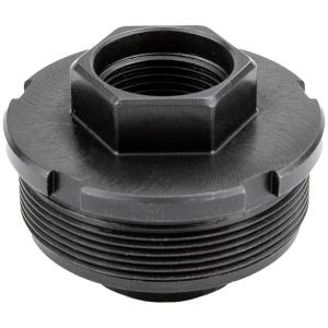 Kgm Suppressors A-DTA-S-2  Direct Thread Adapter Fits 5/8"x24 Steel Nitride Black 