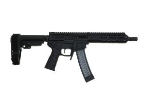 Wraithworks WARSCORP9 Side-charging AR Pistol - Black | 9mm | 8.5" Barrel | 7" M-LOK Rail | Accepts Scorpion Mags | Installed BSFIII Trigger 