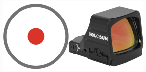 Holosun, 6MOA Dot, 7075 Aluminum, Large Open Lens Shake Awake, Red Dot 