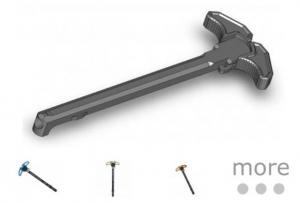 Armaspec Victory Charging Handle, Red, ARM161-RED ARM161RED