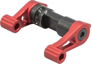 Armaspec Fulcrum 45/90 Degree Short/Full Throw Ambidextrous Safety Selector, Red, ARM213-RED ARM213RED