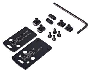 Crimson Trace Rear Sight Adapter For Red Dot, Black, 01-3000054 013000054